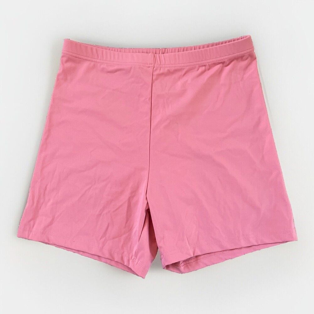 Yozy Women's Pink Biker Shorts Size XL Athleisure Yoga Workout‎ NEW w/ Tags 4”